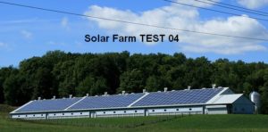Solar farm test